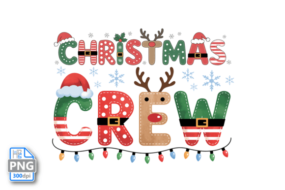 Christmas Crew PNG: A Festive Graphics and Illustrations Review