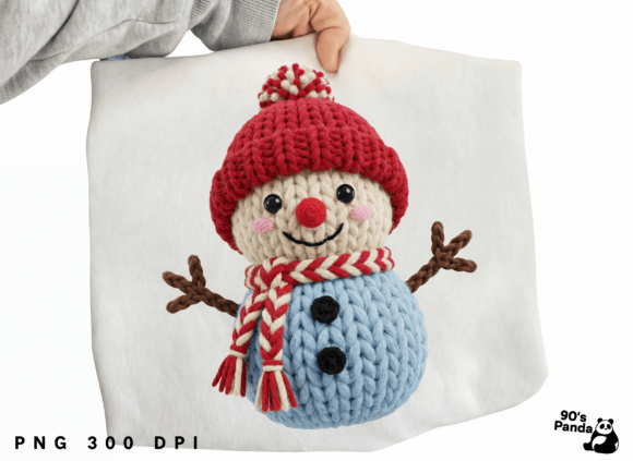 Christmas Crochet PNG: A Versatile Graphics Asset for Holiday Branding