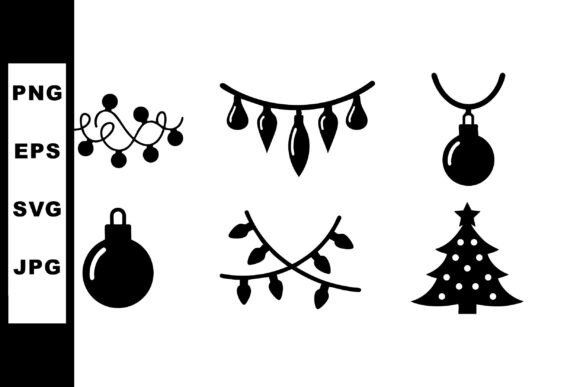 Christmas Decoration Vector Set for Festive Branding