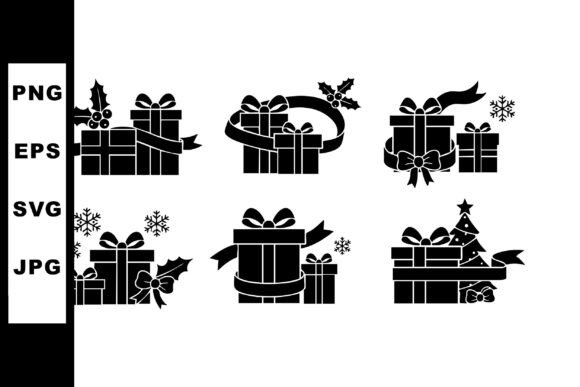 Christmas Gift Boxes: A Festive Embroidery Design