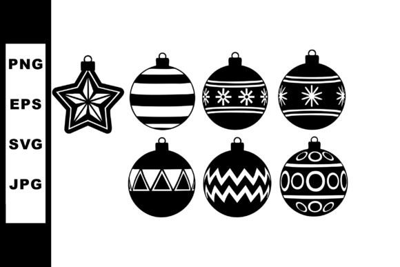 Christmas Ornaments Set: A Versatile Graphics and Illustrations Asset
