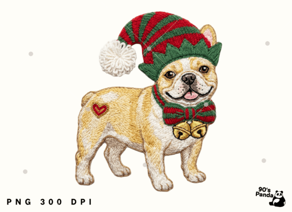 Christmas Retriever Santa Dog Crochet Graphics for Crafters