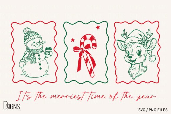 Christmas Svg Snowman Reindeer: Perfect for Holiday Graphics