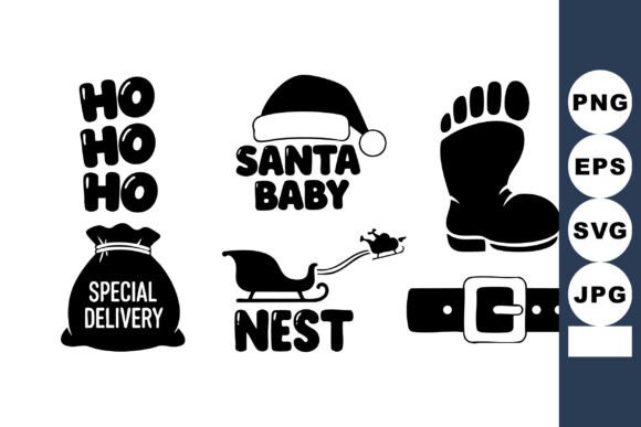 Review: Santa Baby Christmas Vector Icons